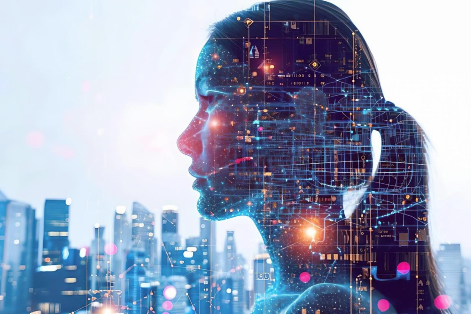 Espacio de aprendizaje profundo con tecnología moderna